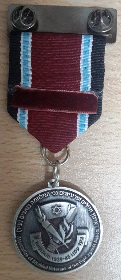 Disabled Veterans of Fight against Nazism 2015- back